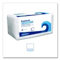 Luncheon Napkins | Boardwalk 4514 12 in. x 12 in. 1-Ply Quarter-Fold Lunch Napkins - White (500/Pack) image number 4
