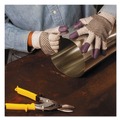 Gloves & Glove Accessories | Ansell 97431 G60 230 mm Purple Nitrile Gloves - Medium/Size 8/Black/White (1-Pair) image number 3