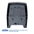 Towel Dispensers | Kimberly-Clark Professional 09996 Sanitouch Hard Roll 12.63 in. x 10.2 in. x 16.13 in. Towel Dispenser - Smoke image number 2
