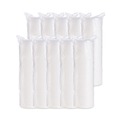 Food Containers & Lids | Dart 20JL 6 oz. to 32 oz. Vented Flat Plastic Lids for Foam Cups, Bowls and Containers - Translucent (1000/Carton) image number 3