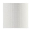 Perforated Roll & Hand Towels | Boardwalk 8123 2 in. Core 1-Ply 8 in. x 600 ft. Hardwound Paper Towels - White (12/Carton) image number 2