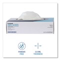 Food Service Disposable & Single Use Gloves | Boardwalk BWK365SCT 2.6 mil General Purpose Powder/Latex-Free Vinyl Gloves - Small/Clear (1000/Carton) image number 6