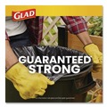 Drawstring & Kitchen Bags | Glad 78952 30 in. x 33 in. 30 gal. 1.05 mil. Drawstring Large Trash Bags - Black (90/Carton) image number 5