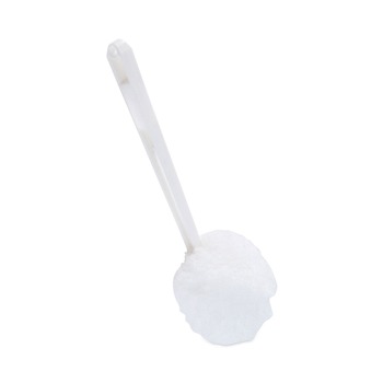 TOILET BRUSHES | Boardwalk BWK00160EA 12 in. Toilet Bowl Mop - White