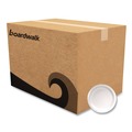 Plates | Boardwalk CP9B1008125A 9 in. Diameter Paper Dinnerware Plate - White (1000/Carton) image number 0