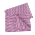 Cleaning Cloths & Wipes | HOSPECO N-F110QCP Choice 12 in. x 21 in. 1-Ply Counter Foodservice Wiper - Pink/White (200/Carton) image number 1