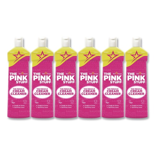 All Purpose Cleaners & Degreasers | The Pink Stuff RST823784CT Miracle 16.69 oz Cream Cleaner - Floral Scent (6/Carton) image number 0