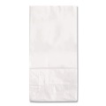 Grocery Bags | Ross & Wallace Paper Products 05007500BX 7.5 in. x 10.5 in. #30 Size Grocery Paper Bags - White (500/Carton) image number 2