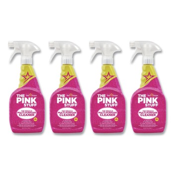 JANITORIAL | The Pink Stuff RST823788CT Miracle 25.4 oz Multi-Purpose Cleaner - Floral Scent (4/Carton)