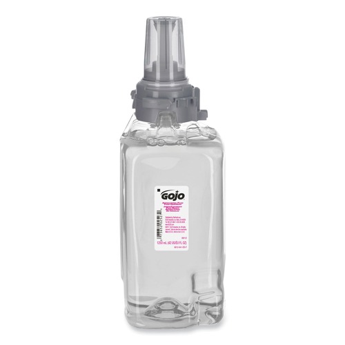 Soap Refills | GOJO Industries 8812-03 1250 ml Antibacterial Foam Hand Wash Refill For ADX-12 Dispenser - Plum Scent image number 0