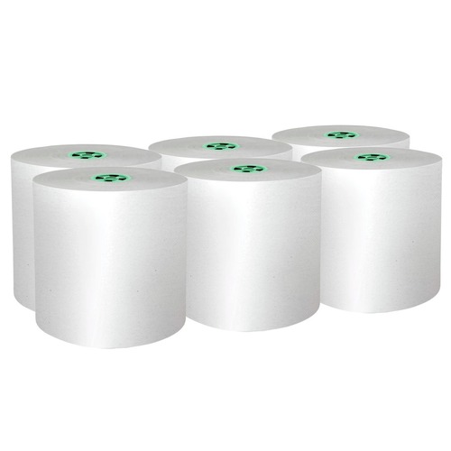 Perforated Roll & Hand Towels | Scott 43961 Pro Hard Roll Paper Towels with Absorbency Pockets, for Scott Pro Dispenser, Green Core Only, 1-Ply, 7.5-in x 900 ft,6 Rolls/CT image number 0