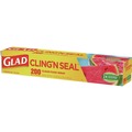 Films | Glad 00020 Cling'N Seal 200 sq. ft. Plastic Food Wrap (12/Carton) image number 2