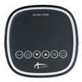 Facility Heaters | Alera HECT24 1500 W 7.17 in. x 7.17 in. x 22.95 in. Ceramic Heater Tower with Remote Control - Black image number 3