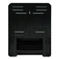 Towel Dispensers | Boardwalk BWK33GREEN 12.31 x 9.31 x 15.94 Xtra Electronic Hand Towel Dispenser - Black (1/Carton) image number 2
