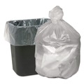 High-Density Trash Bags | Good 'n Tuff 1507822 24 in. x 24 in. 10-Gallon 6 mic. Waste Can Liners - Natural (1000/Carton) image number 3