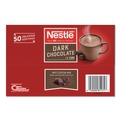 Cocoa | Nestle 12096919 0.71 oz. Hot Cocoa Mix - Dark Chocolate (50/Box) image number 3