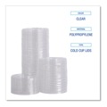 Cup Lids | Boardwalk BWKPETSTRAW 16 oz. - 24 oz. PET Cold Cup Lids - Clear (1000/Carton) image number 7