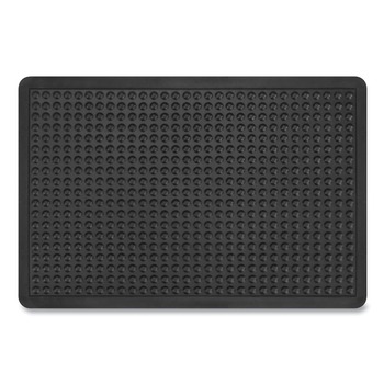 Apache Mills 39097090020000300 24 in. x 36 in. Bubble Flex Rectangular Anti-Fatigue Mat - Black