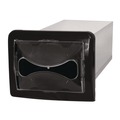 Napkin Dispensers | Cascades PRO DN200 6.25 in. x 18 in. x 6.5 in. Tandem In-Counter Interfold Napkins Dispenser - Black image number 3