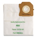 Vacuum Accessories | Green Klean GK-P12/15UE GK-P12/15UE Replacement Vacuum Bag (10/Carton) image number 2