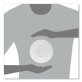 Bowls | Dart 12BWWCR 10 oz. - 12 oz. Concorde Foam Bowl - White (1000/Carton) image number 7