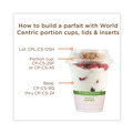Cups | World Centric CPCS2SF 2 oz PLA Plastic Flat Style Cold Cups - Clear (2000/Carton) image number 1