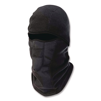 Ergodyne 16823 N-Ferno 6823 One Size Fits Most Fleece Hinged Balaclava Face Mask - Black