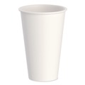 Cups | SOLO DWTG16W Thermoguard 16 oz Sustainable Forest Print Insulated Paper Hot Cups - White (600/Carton) image number 1