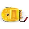 Buckets & Wringers | Rubbermaid Commercial FG757688YEL 44 qt. WaveBrake 2.0 Down-Press Plastic Bucket/Wringer Combos - Yellow image number 2