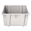 Office Boxes & Bins | Rubbermaid Commercial FG172200GRAY Palletote Box 1.6 cu ft 15.5-in x 19.5-in x 13-in Gray image number 0