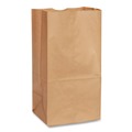Grocery Bags | Ross & Wallace Paper Products 130308500PK/BL 6 in. x 3.88 in. x 12.5 in. #8 Size Extra-Heavy-Duty Grocery Paper Bags - Kraft (500/Bundle) image number 1