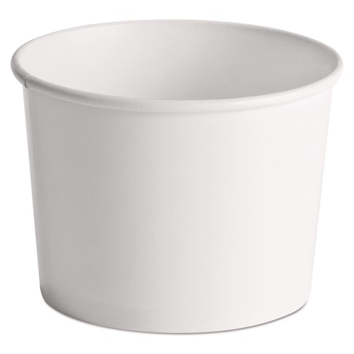Food Containers & Lids | Chinet 60164 64 oz. Paper Food Containers - White (250/Carton) image number 0