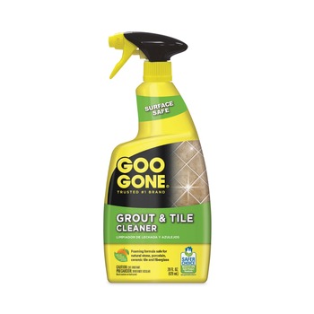 BATHROOM CLEANERS | Goo Gone 2054AEA 28 oz Trigger Spray Bottle Grout and Tile Cleaner - Citrus Scent