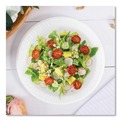 Plates | Dart 9PWCR 9 in. Diameter Concorde Non-Laminated Foam Plates - White (125/Pack) image number 3