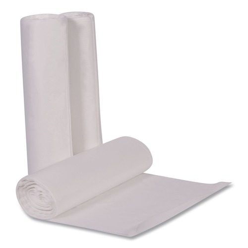 Low-Density Trash Bags | AccuFit H7450TC RC1 37 in. x 50 in. 44 gal. 0.9 mil Linear Low Density Can Liners with AccuFit Sizing - Clear (50/Box) image number 0