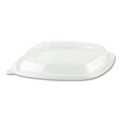 Food Containers & Lids | Anchor 4308100 8 in. Crystal Classics Square Lid - Clear (150/Carton) image number 2