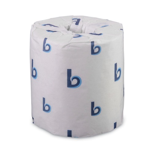 Toilet Tissues | Boardwalk B6150 2-Ply Septic Safe 156.25 ft. Roll Length Toilet Tissue - White (96/Carton) image number 0