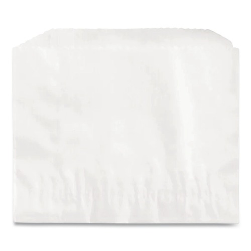 Food & Utility Bags | Bagcraft 450003 4-1/2 in. x 3.5 in. French Fry Bags - White (2000/Carton) image number 0