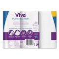 Perforated Roll & Hand Towels | Viva 49413 11 in. x 5.9 in. 2-Ply Multi-Surface Cloth Choose-A-Sheet Kitchen Roll Paper Towels - White (24/Carton) image number 2