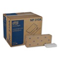 Dinner Napkins | Tork NP310A 15 in. x 16.25 in. 2-Ply 1/8-Fold Advanced Dinner Napkins - White (3000/Carton) image number 0
