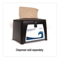 Dispenser Napkins | Boardwalk BWK6000INTK 6.3 in. x 8.5 in. 1-Ply Interfold Napkins - Kraft (12/Carton) image number 5