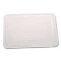 Food Containers & Lids | Handi-Foil 2059DL-1000 Plastic Dome Lids for 1-lb. Oblong Pans - Clear (1000/Carton) image number 3