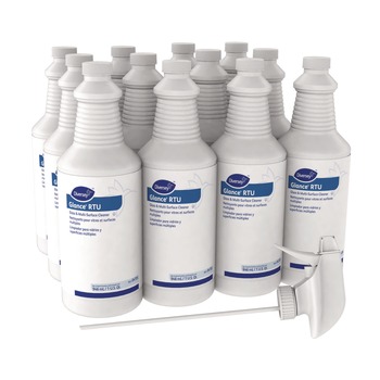GLASS CLEANERS | Diversey Care 04705. Glance 32 oz. Spray Bottle Glass and Multi-Surface Cleaner - Original (12/Carton)