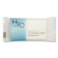Hygiene Bar Soaps | Diversified Hospitality Solutions H2O21CB075 H2O Therapy 0.5 oz Soaps - White Tea and Lemongrass (1000/Carton) image number 1