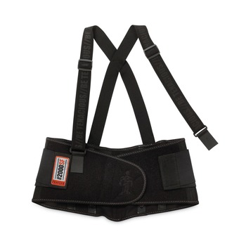 BACK SUPPORT HARNESSES AND BELTS | Ergodyne 11287 ProFlex 2000SF High-Performance Spandex Back Support Brace 3X-Large 46-in to 52-in Waist Black