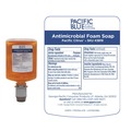 Soap Refills | Georgia Pacific Professional 43819 1200 mL Pacific Blue Ultra Antimicrobial Foam Soap Manual Dispenser Refill - Pacific Citrus (4/Carton) image number 4