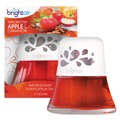 Metered Dispenser Refills | BRIGHT Air BRI 900022 2.5 oz. Scented Oil Air Freshener - Macintosh Apple and Cinnamon, Red (6/Carton) image number 1