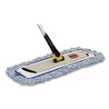 Floor Dusters & Accessories | Rubbermaid Commercial HYGEN FGQ56000YL00 HYGEN 17 in. Quick Connect Single-Sided Aluminum Wet/Dry Mop Frame - Yellow image number 2