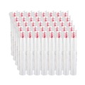 Cups | Dart 16J16H 16 oz. Horizon Printed Hot/Cold Foam Drinking Cups - Cranberry/White (1000/Carton) image number 1