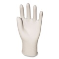 Food Service Disposable & Single Use Gloves | Boardwalk BWK345XLCT 4.4 mil 9.5 in. Long Powder-Free General-Purpose Latex Gloves - Extra Large, Natural (100/Box, 10 Boxes/Carton) image number 2